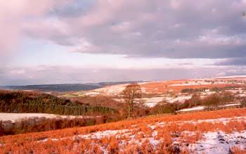 Goathland in the winter, on the North York Moors