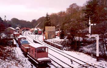 The North York Moors Railway at Goathland