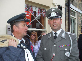 Officers at the Pickering 1940s weekend
