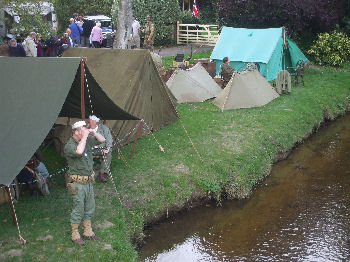 Field camp at the Pickering 1940s weekend